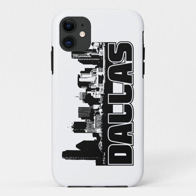 Dallas Skyline Case-Mate iPhone Case (Back)