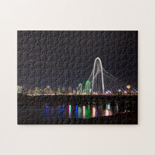 Dallas Skyline Hunt Jigsaw Puzzle (Horizontal)