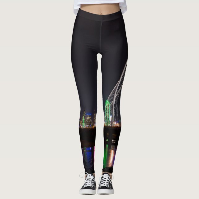 Dallas Skyline Hunt Leggings (Front)