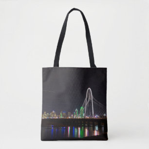 Dallas Skyline Hunt Tote Bag