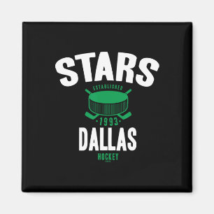 Dallas Stars Hockey Puck Black Officially Licensed Magnet