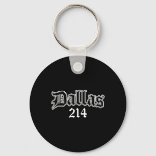 Dallas Texas 214  Key Ring