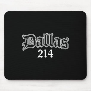 Dallas Texas 214 Mouse Pad