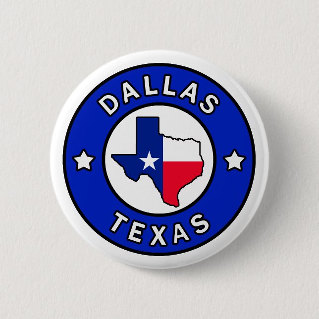 Dallas Texas button (Front)