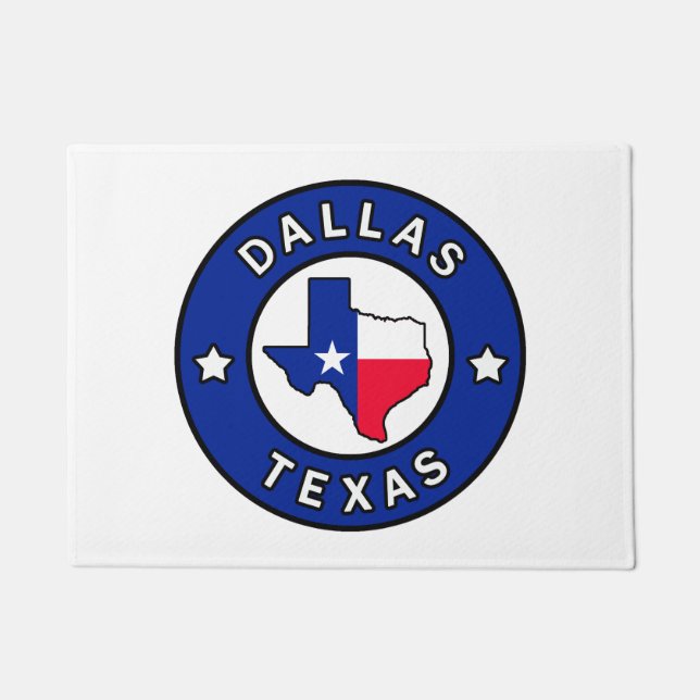 Dallas Texas Doormat (Front)