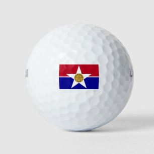 Dallas Texas Flag Golf Balls