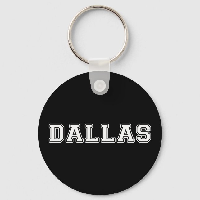 Dallas Texas Key Ring (Front)