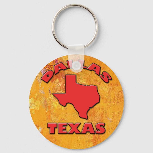 DALLAS, TEXAS KEY RING (Front)