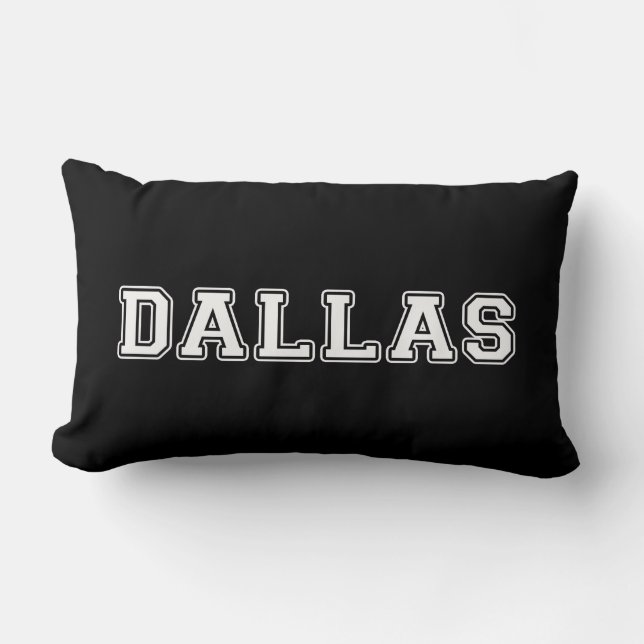 Dallas Texas Lumbar Cushion (Front)