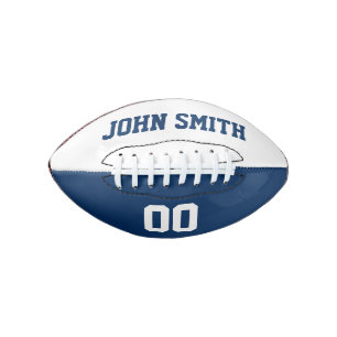Dallas Texas Name Number Personalised Football