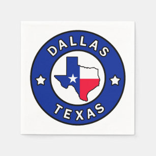 Dallas Texas Napkin