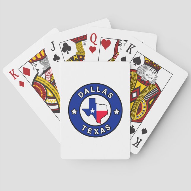 Dallas Texas Playing Cards (Back)