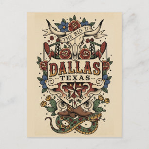 Dallas Texas Postcard