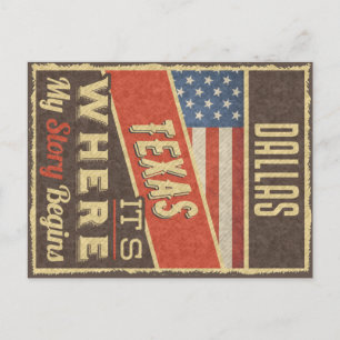 Dallas Texas Postcard