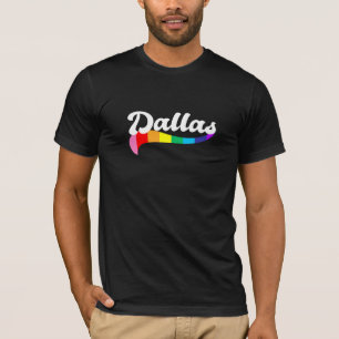 Dallas Texas rainbow gay pride TX LGBTQ rights T-Shirt
