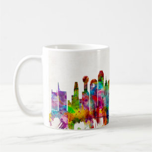 Dallas Texas Skyline Coffee Mug