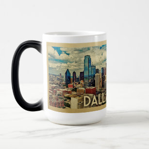 Dallas Texas Vintage Travel Magic Mug
