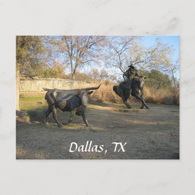 Dallas, TX Postcard (Front)