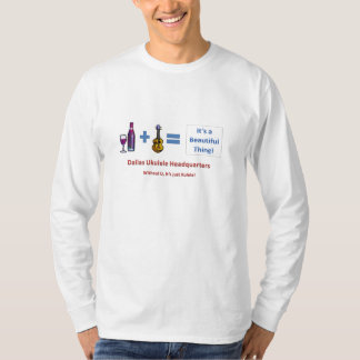 Dallas Ukulele Headquarters Wine Shirt