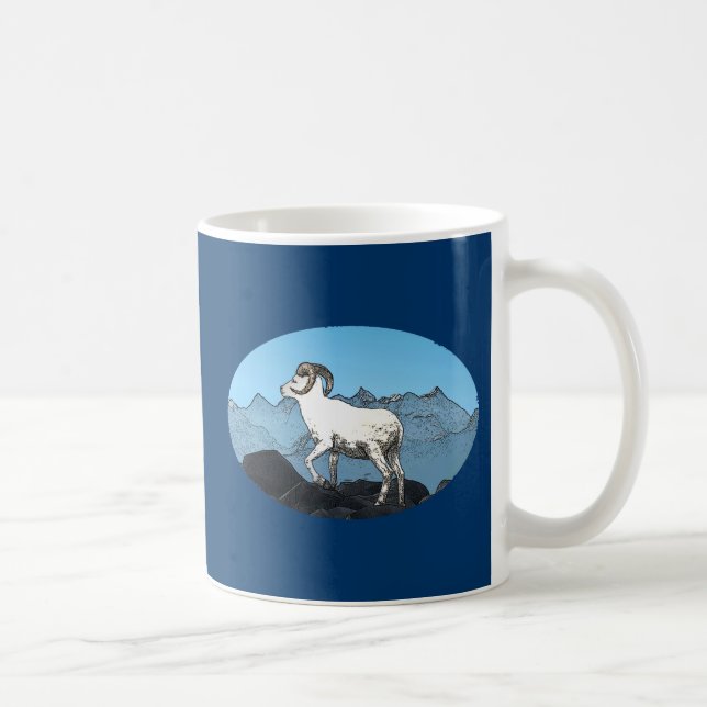 Dall's Sheep Coffee Mug (Right)