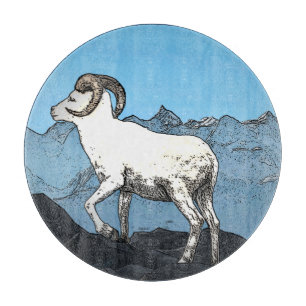 Dall's Sheep Cutting Board