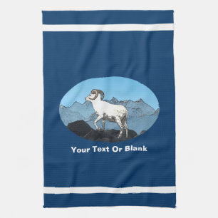 Dall's Sheep Tea Towel