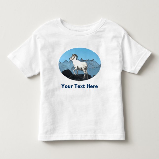 Dall's Sheep Toddler T-Shirt (Front)