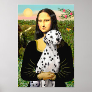 Dalmatian 1 - Mona Lisa Poster