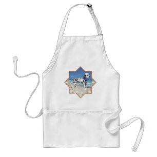 Dalmatian at the Seashore Standard Apron