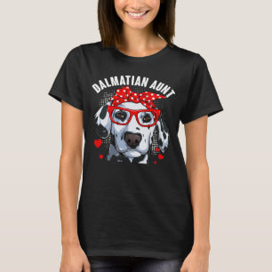Dalmatian Aunt Dog Family Matching Mother s Day W T-Shirt