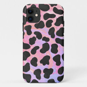 Dalmatian Black and Pink Print iPhone 11 Case