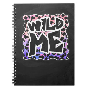 Dalmatian Black and Pink Wild Me Notebook