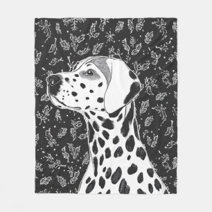 Dalmatian blanket