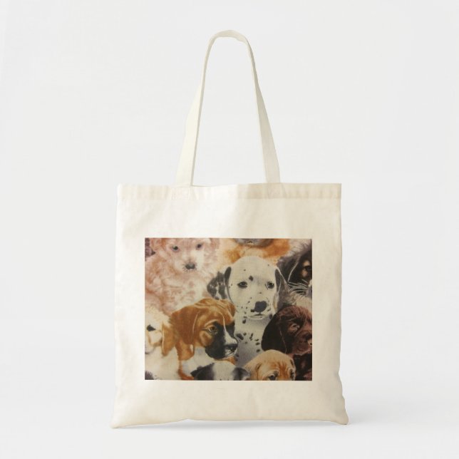 Dalmatian & Boxer Pups Tote Bag (Front)
