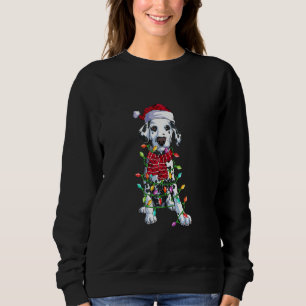 Dalmatian Buffalo Plaid Tee Dalmation Dog Christm