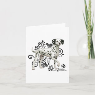 Dalmatian Card