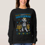 Dalmatian Chanukah Jewish Ugly Hanukkah Sweater Pa<br><div class="desc">Dalmatian Chanukah Jewish Ugly Hanukkah Sweater Pajama.</div>