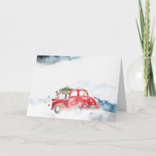 Dalmatian Christmas Card