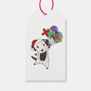 Dalmatian Christmas Dog Winter Animals Dogs Gift Tags