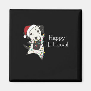 Dalmatian Christmas Dog Winter Animals Dogs Magnet