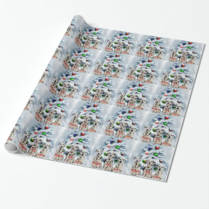 Dalmatian Christmas Wrapping Paper