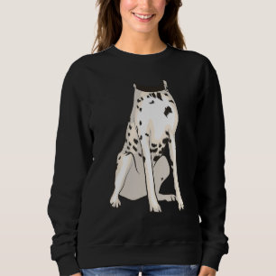 Dalmatian Costume Halloween Cool Simple Animal Fun Sweatshirt