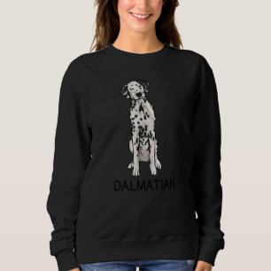 Dalmatian Crazy Dog Sweatshirt