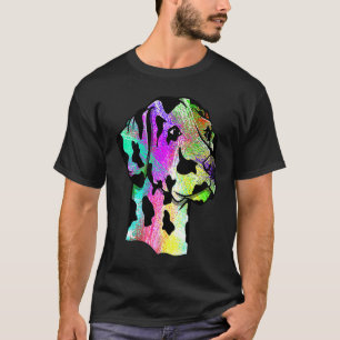 Dalmatian Cute Colourful dog illustration T-Shirt