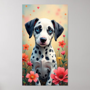Dalmatian Cutie  Poster