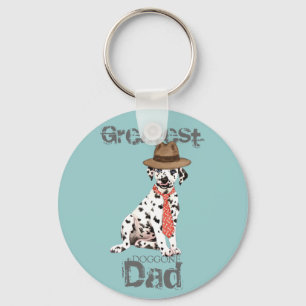 Dalmatian Dad Key Ring