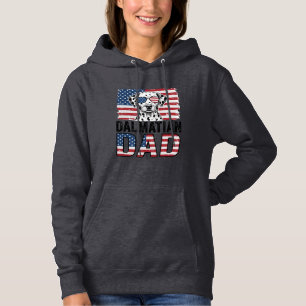 Dalmatian Dad Patriotic Vintage Dog Shirt Design_1