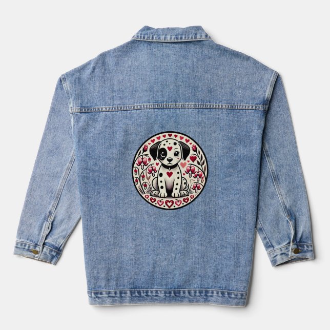 Dalmatian Denim Jacket (Back)