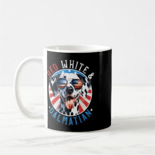 Dalmatian Dog 4th Of July Red White And Dal Lovers Coffee Mug