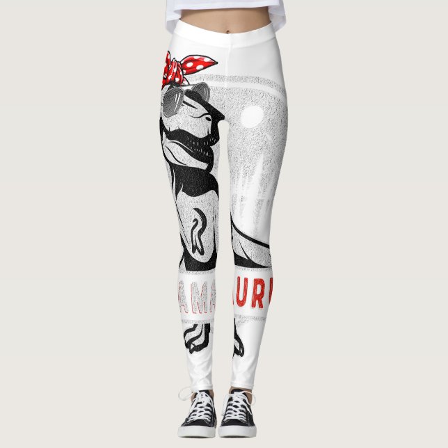 Dalmatian Dog Animal Halloween DIY Costume Funny T Leggings (Front)